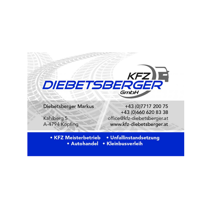 KFZ Diebetsberger GmbH in Kopfing im Innkreis