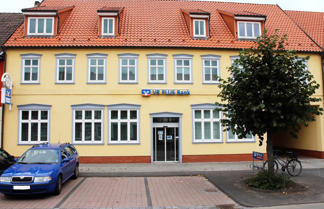 VR PLUS Bank - Filiale Arendsee, Friedensstraße in Arendsee (Altmark)