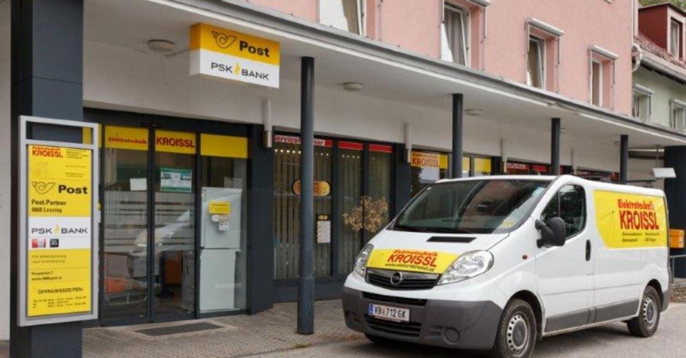Elektrotechnik Kroissl, Hauptplatz in Lenzing