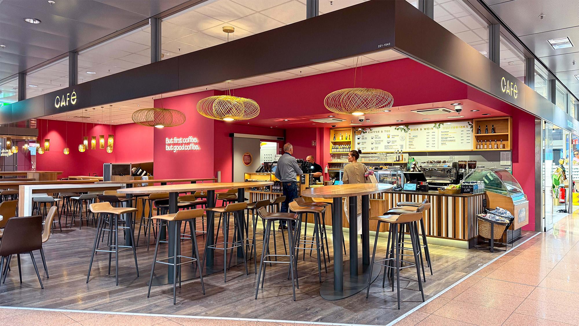 Café Hamburg Airport, Flughafenstraße in Hamburg