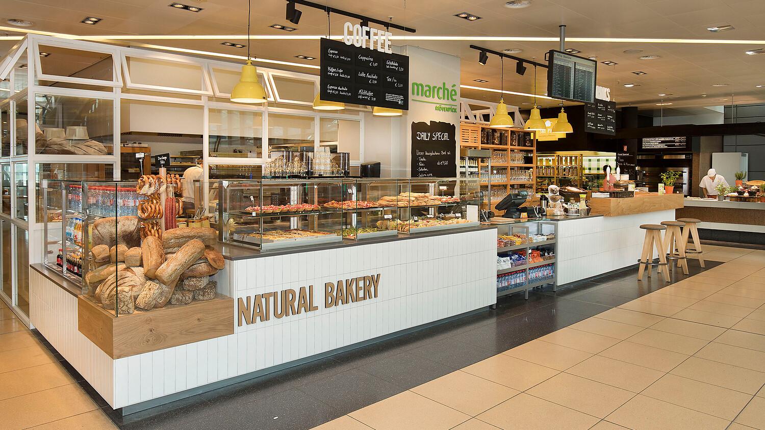 Marché Natural Bakery Hamburg Airport, Flughafenstraße in Hamburg