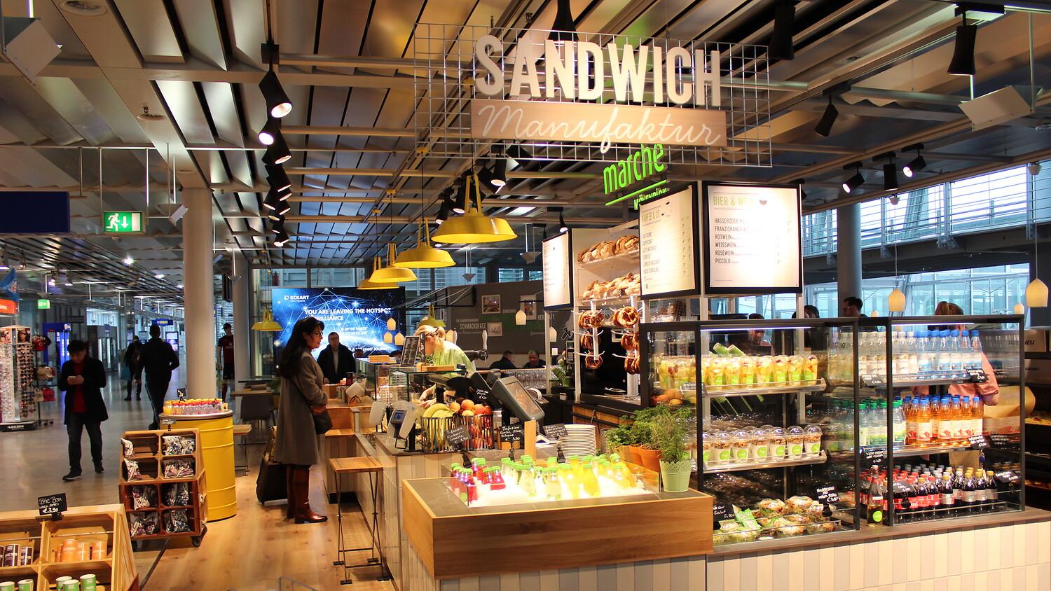 Marché Sandwich Manufaktur Nürnberg Airport, Flughafenstraße in Nürnberg