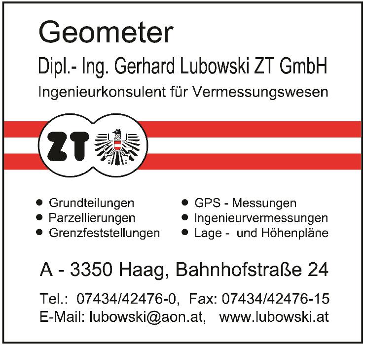 Vermessung Lubowski ZT GmbH