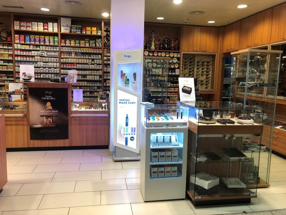 Zigarren Dürr in der Shopping-Raststätte, A1 in Würenlos