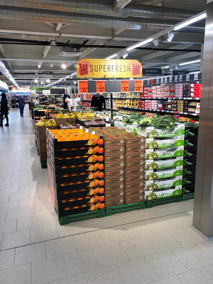 Lidl Schweiz, Wildeggerstrasse in Niederlenz