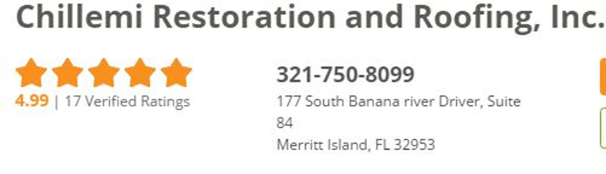 Chillemi Restoration and Roofing Inc.