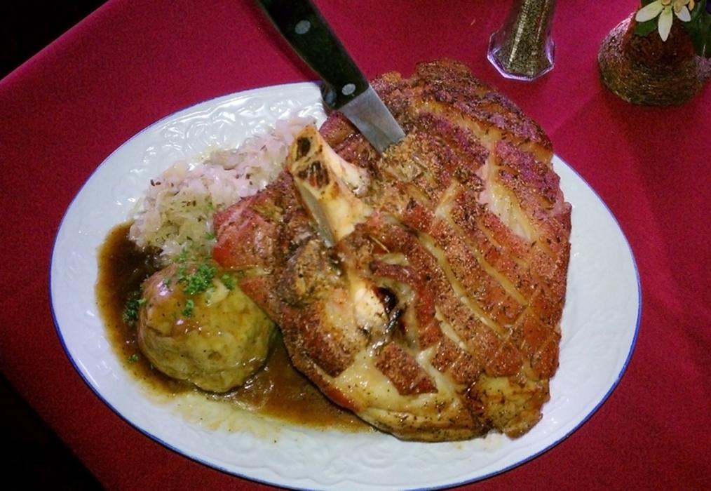 German Restaurant Stammtisch Image