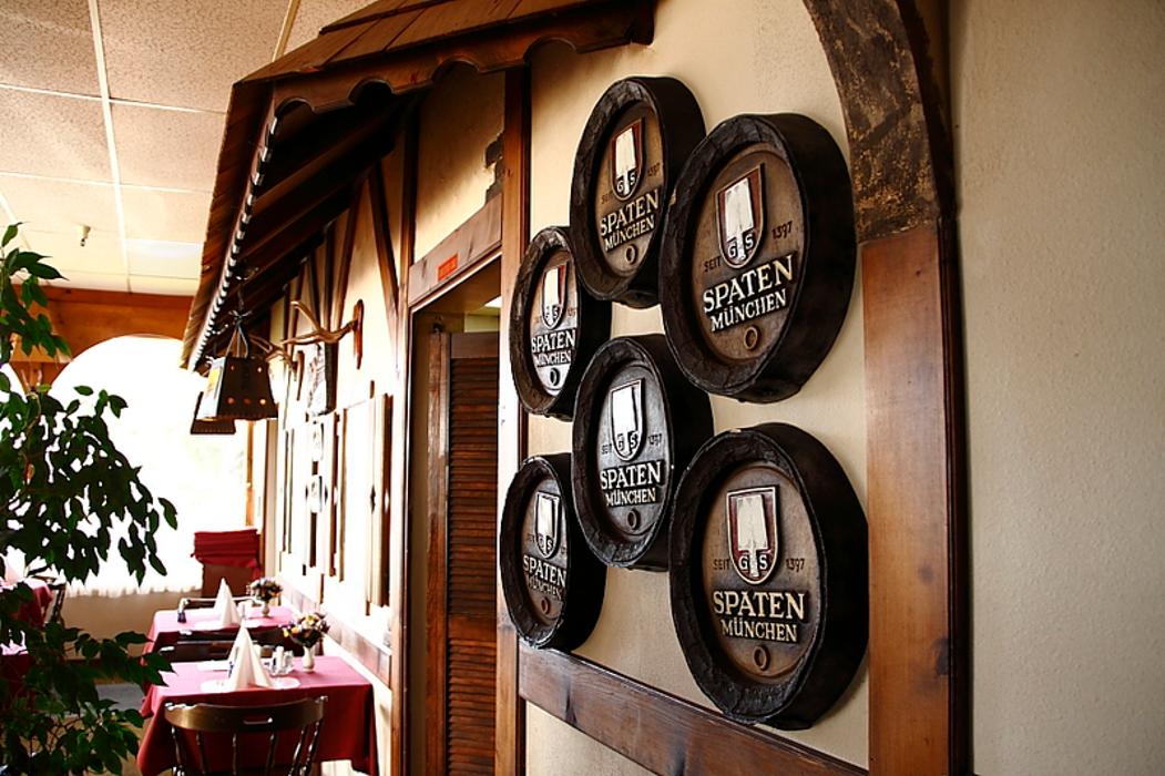 German Restaurant Stammtisch Image