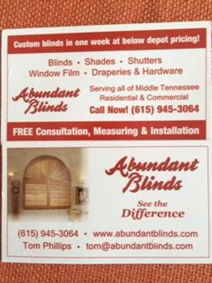 Abundant Blinds LLC