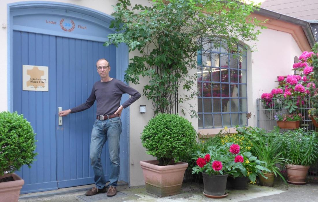 Lederhandlung Flach, Sternstraße in Kiel