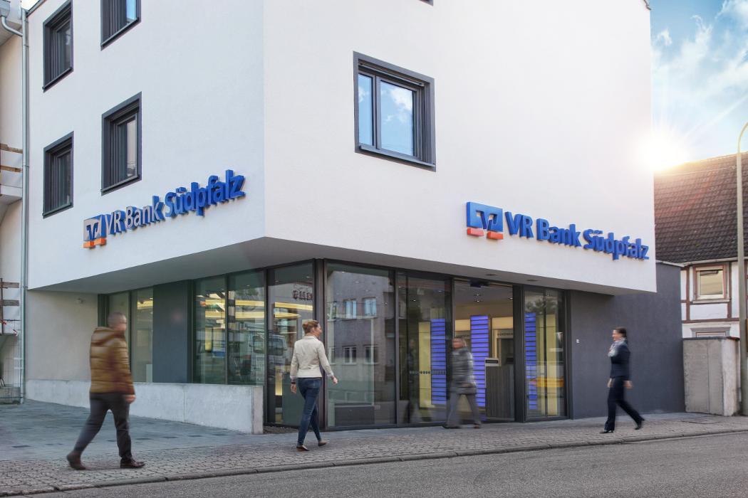 VR Bank Südpfalz eG, Filiale Weingarten, Hauptstraße in Weingarten (Pfalz)