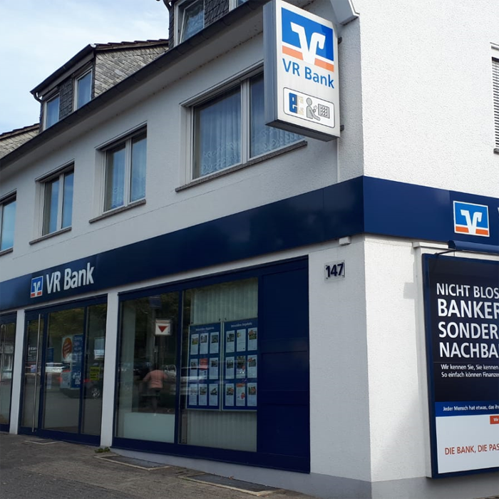 VR Bank eG Bergisch Gladbach-Leverkusen Geschäftsstelle Bergisch Gladbach-Heidkamp, Bensberger Straße in Bergisch Gladbach