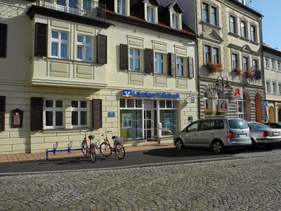 Leipziger Volksbank - Beratungspunkt Groitzsch, Markt in Groitzsch