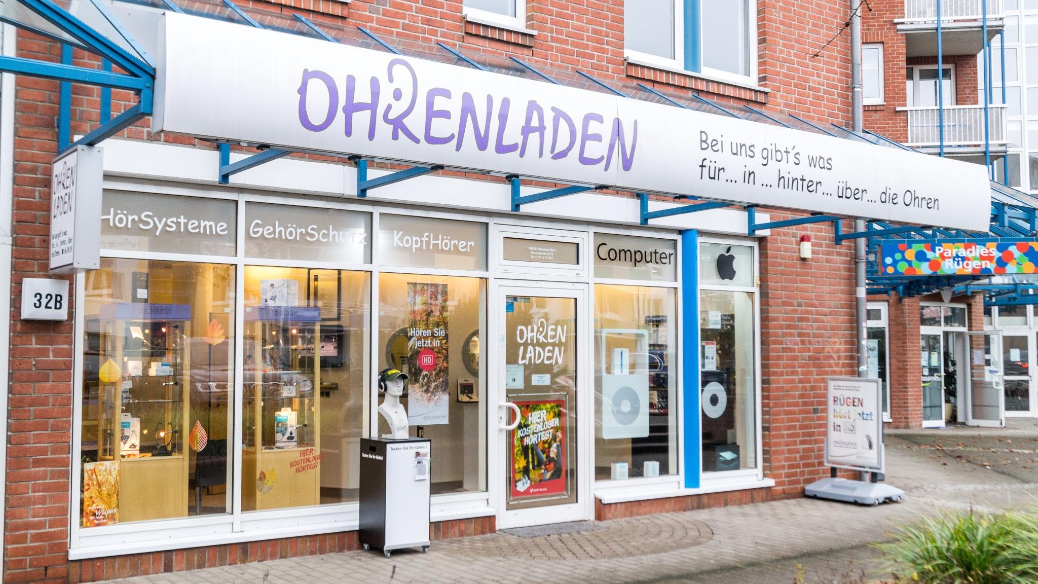 Ohrenladen, Dünenstraße in Binz