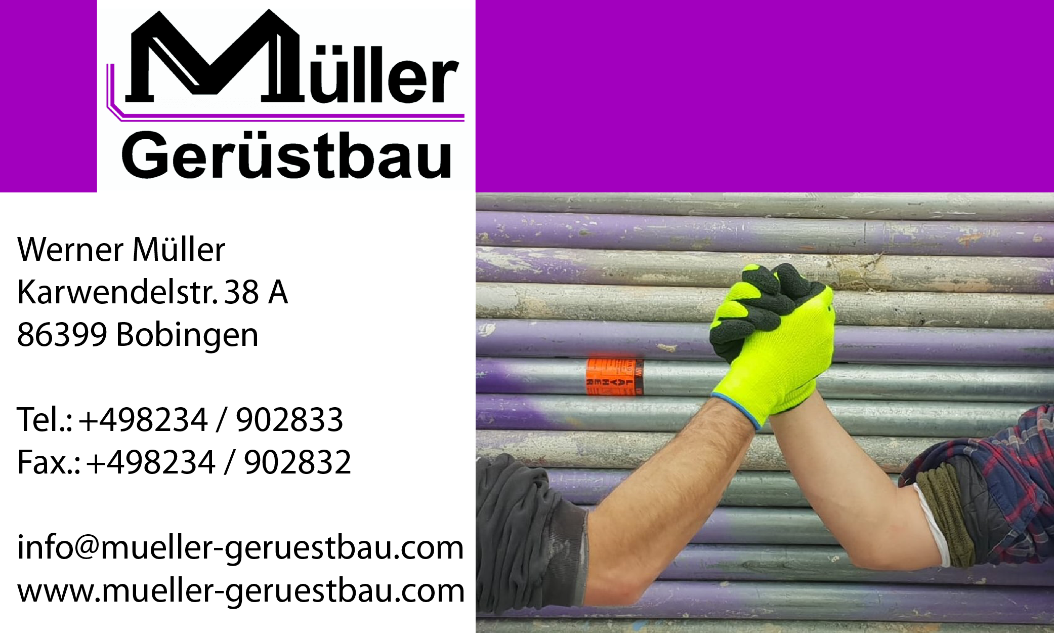 Foto de Müller Gerüstbau Foto de Müller Gerüstbau