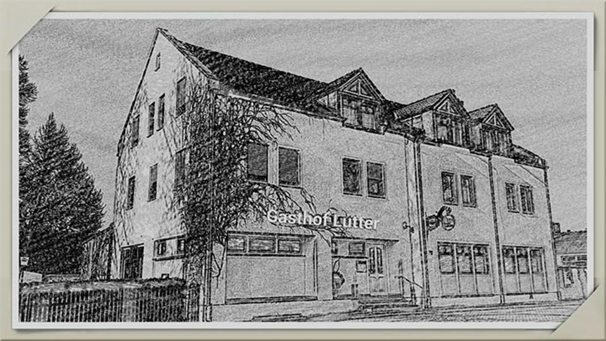 Gasthof Lutter, Bahnhofstraße in Bodenwöhr