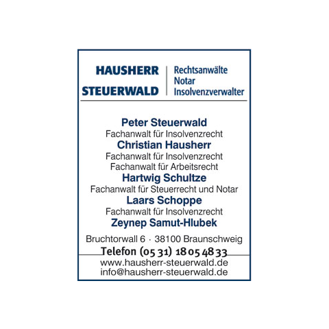 Foto de Hausherr Steuerwald Rechtsanwälte Insolvenzverwalter Partnerschaftsgesellschaft mbB Foto de Hausherr Steuerwald Rechtsanwälte Insolvenzverwalter Partnerschaftsgesellschaft mbB