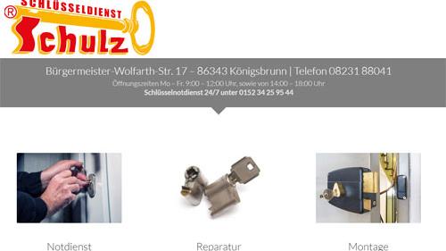 Schlüsseldienst Schulz, Bürgermeister-Wohlfarth-Straße in Königsbrunn