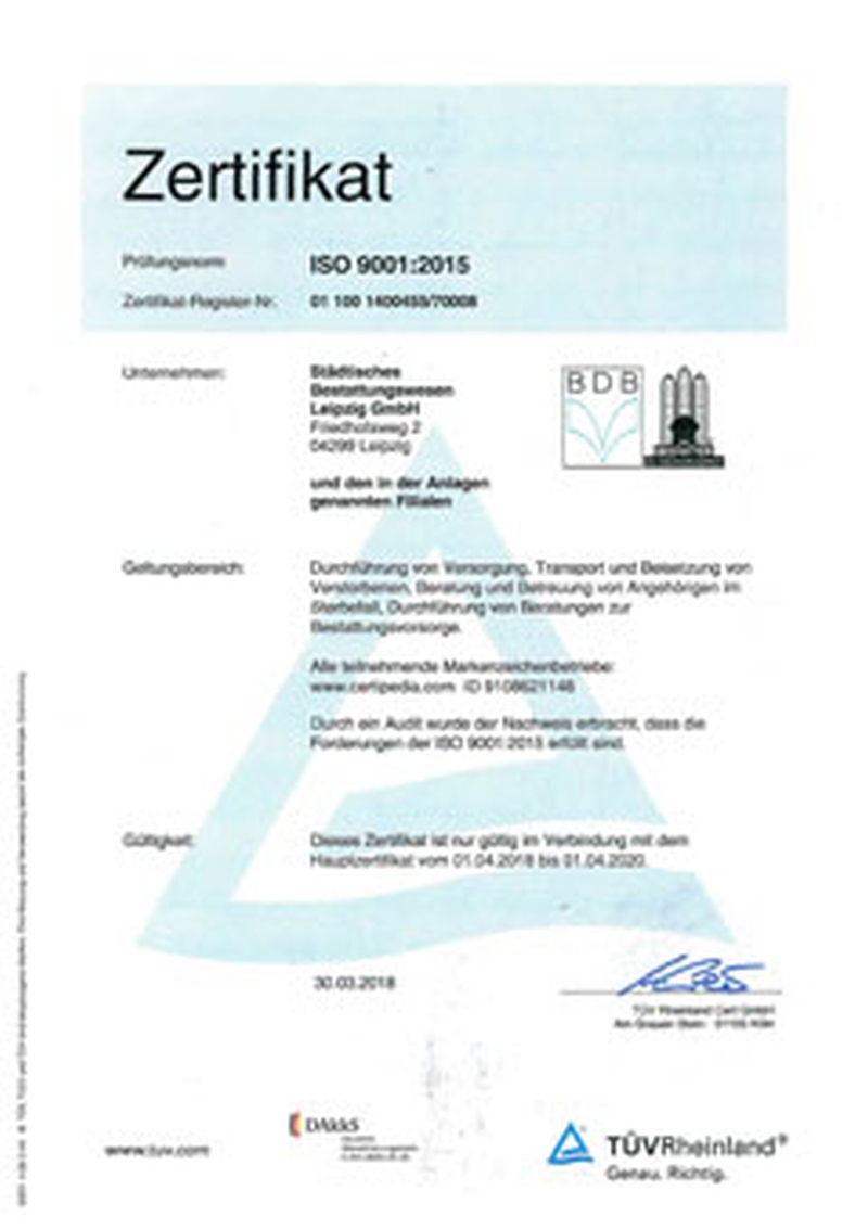 Foto de Städtisches Bestattungswesen Leipzig GmbH Leipzig Foto de Städtisches Bestattungswesen Leipzig GmbH Leipzig