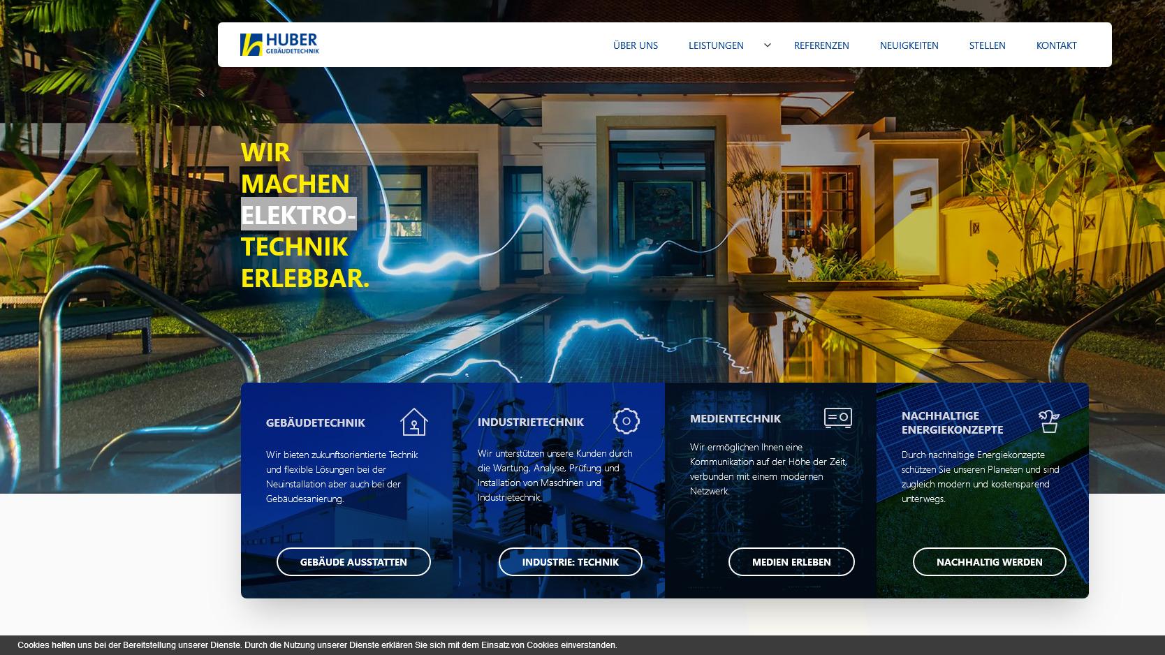 Huber Gebäudetechnik GmbH & Co. KG, Franckensteinstraße in Hohberg