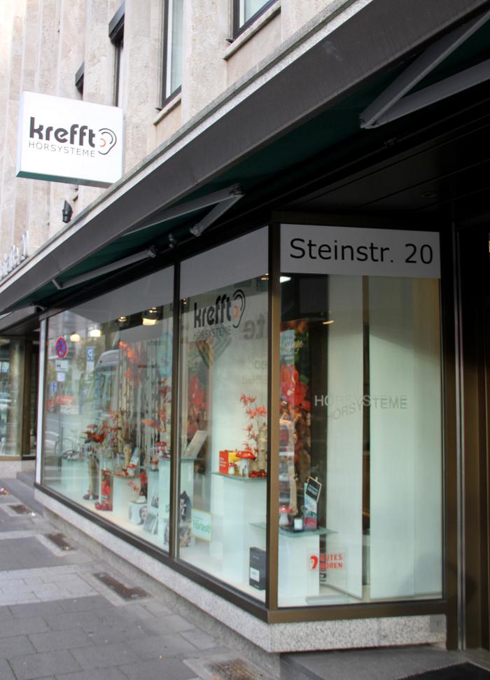 W. Krefft Hoersysteme GmbH, Steinstraße in Düsseldorf