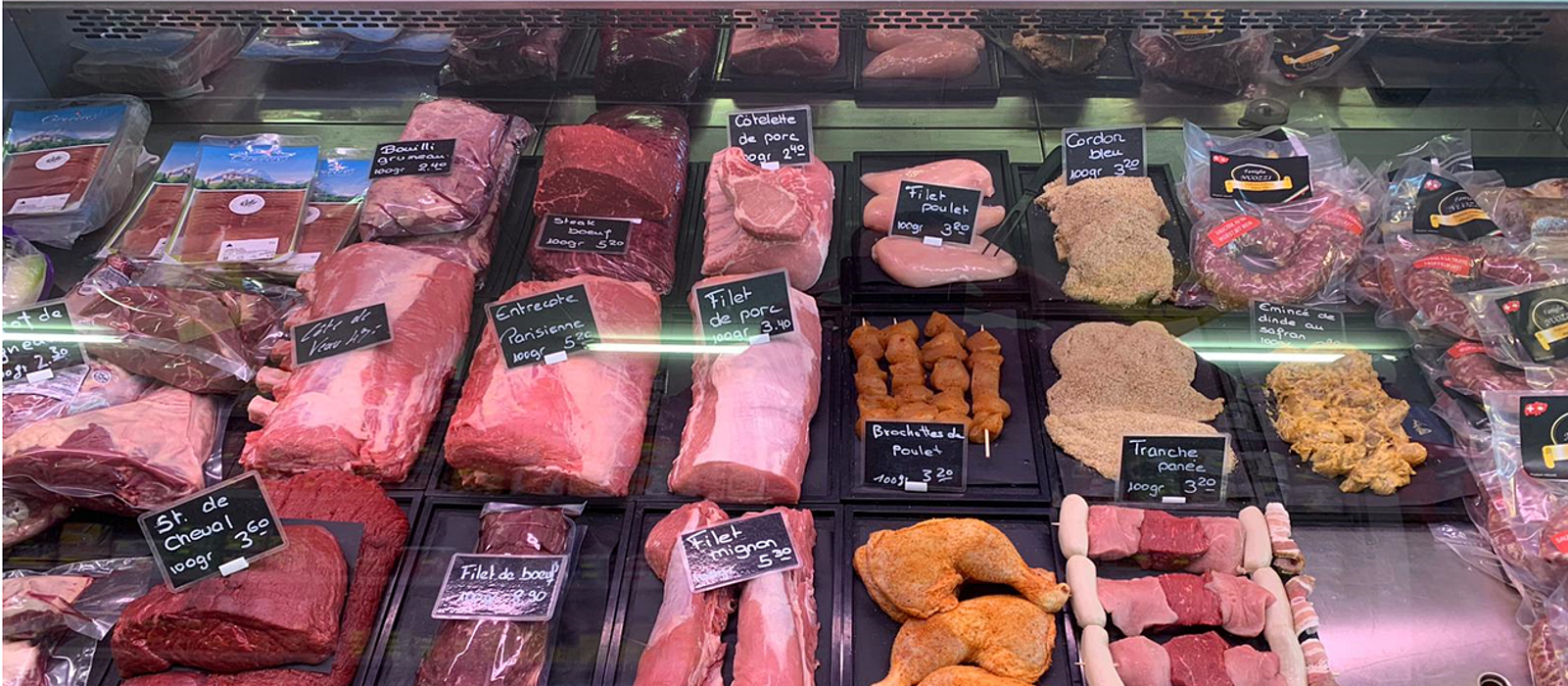 Le Marché Gruyère, Rue de Gruyères in Bulle