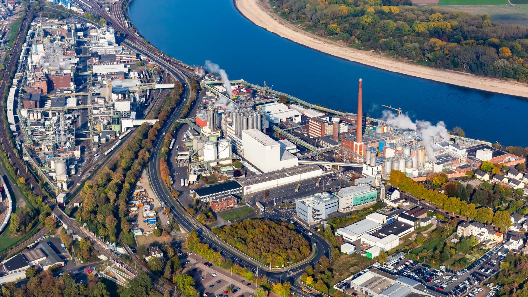 Evonik, Brühler Straße in Wesseling