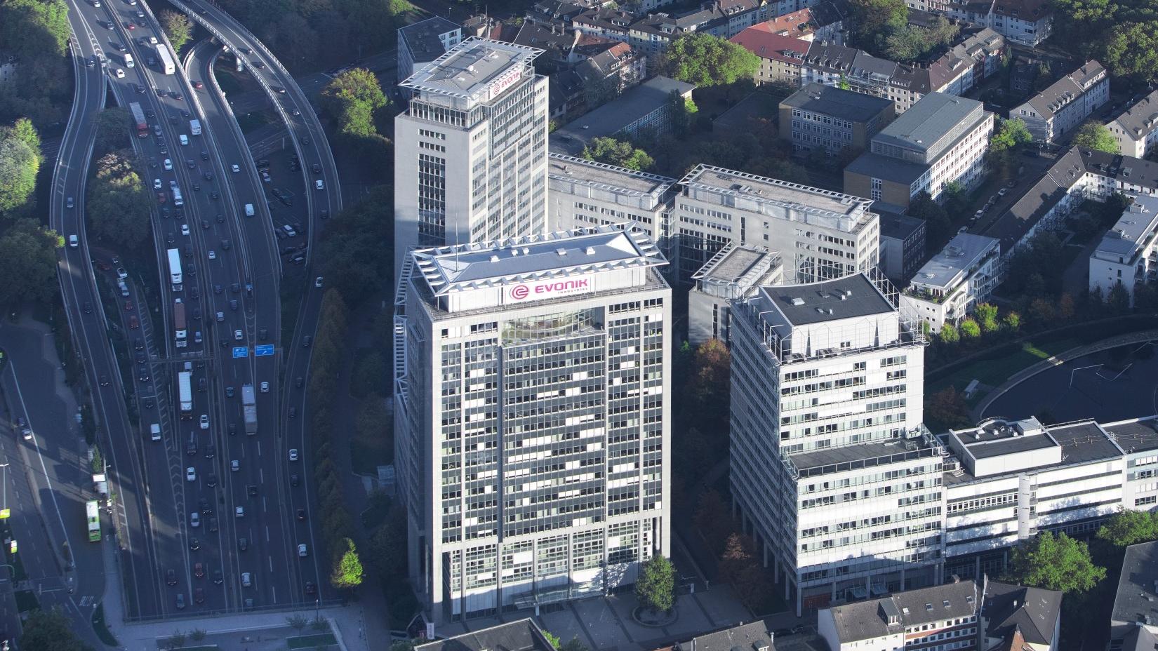 Evonik, Rellinghauser Straße in Essen