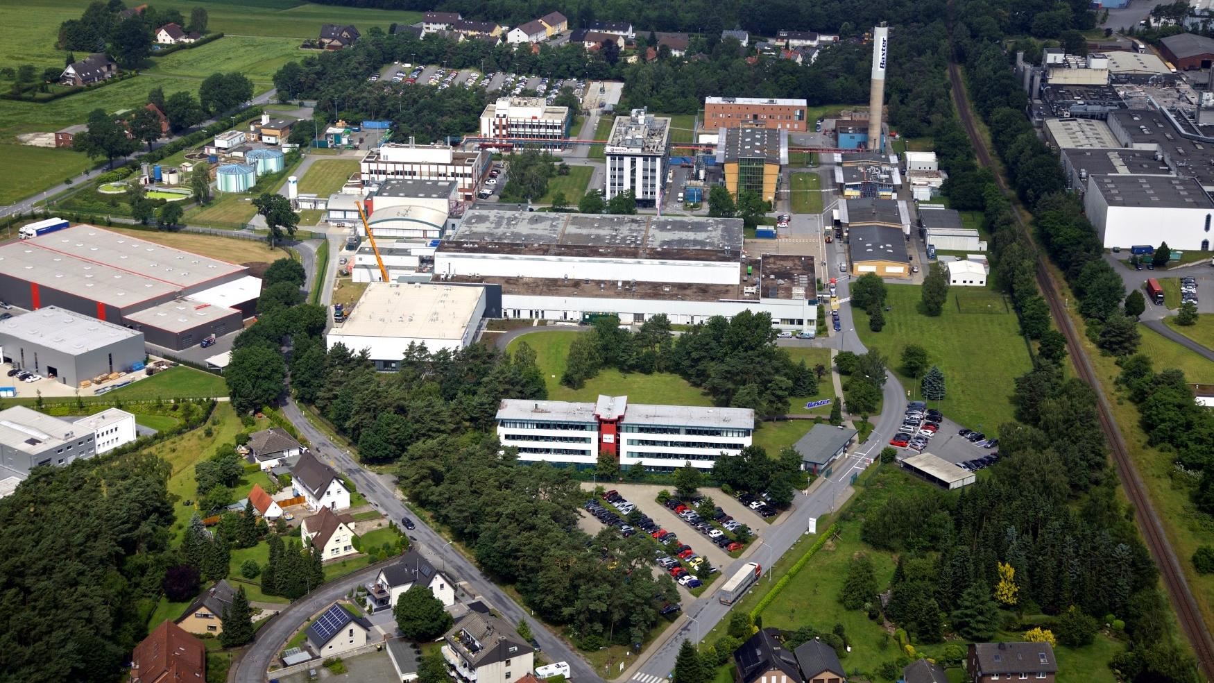 Evonik, Kantstraße in Halle (Westfalen)