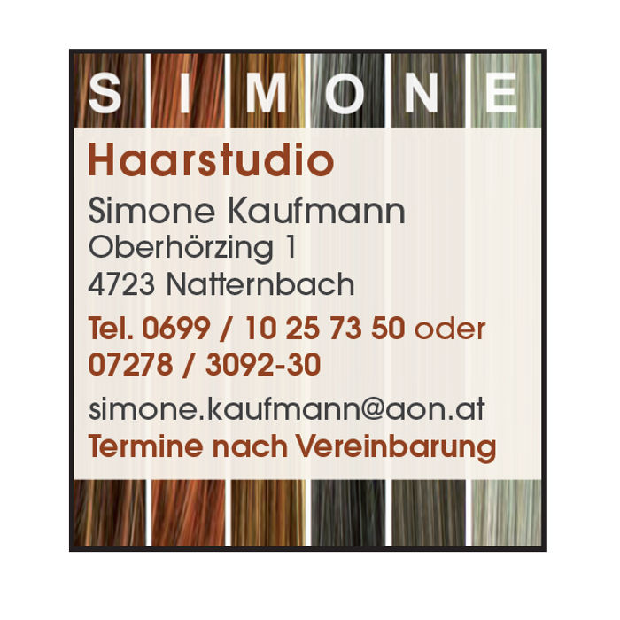 Haarstudio Simone, Oberhörzing in Natternbach