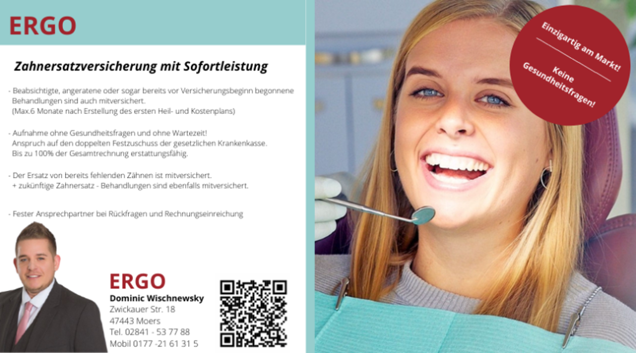 ERGO Versicherung Dominic Wischnewsky, Oderstraße in Moers