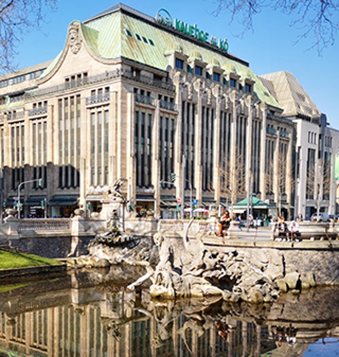GALERIA Düsseldorf Königsallee, Königsallee in Düsseldorf