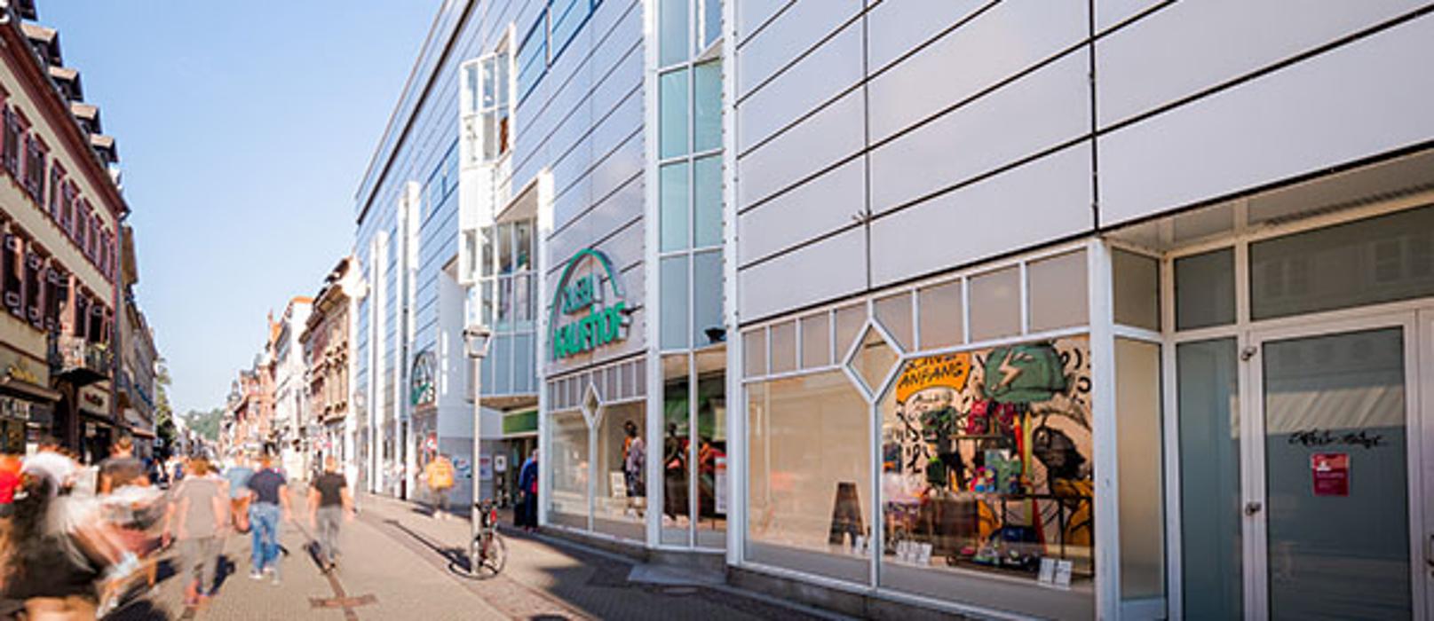 GALERIA Heidelberg Hauptstraße, Hauptstraße in Heidelberg
