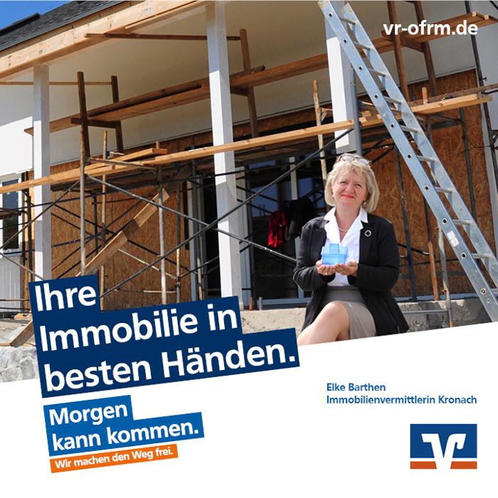 VR Bank Oberfranken Mitte eG - Immobilienbüro Kronach, Hirtengasse in Kronach