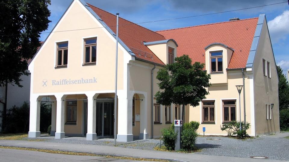 Raiffeisenbank im Donautal eG, Geschäftsstelle Bergheim, Hauptstraße in Bergheim