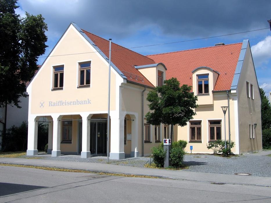 Raiffeisenbank im Donautal eG, Geschäftsstelle Bergheim, Hauptstraße in Bergheim