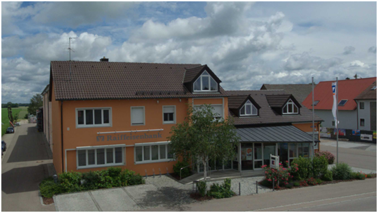 Raiffeisenbank im Donautal eG, Hauptgeschäftsstelle Karlshuld, Hauptstraße in Karlshuld