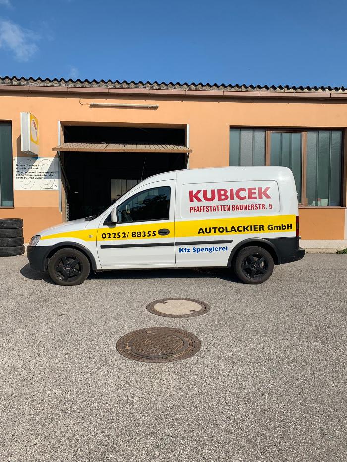 Kubicek Autolackier GmbH, Badener Straße in Pfaffstätten