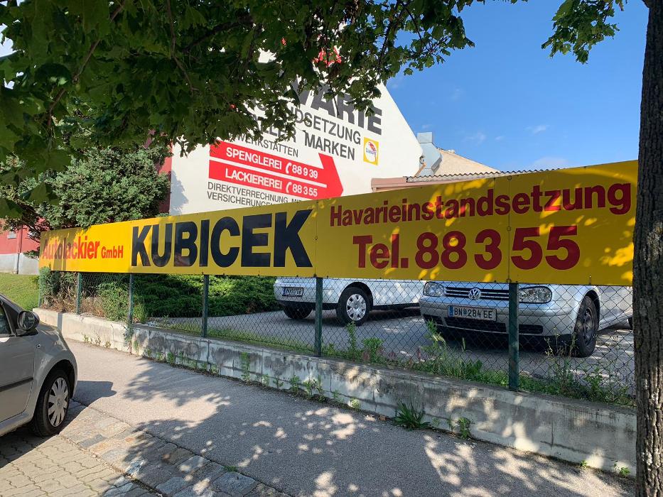 Kubicek Autolackier GmbH, Badener Straße in Pfaffstätten