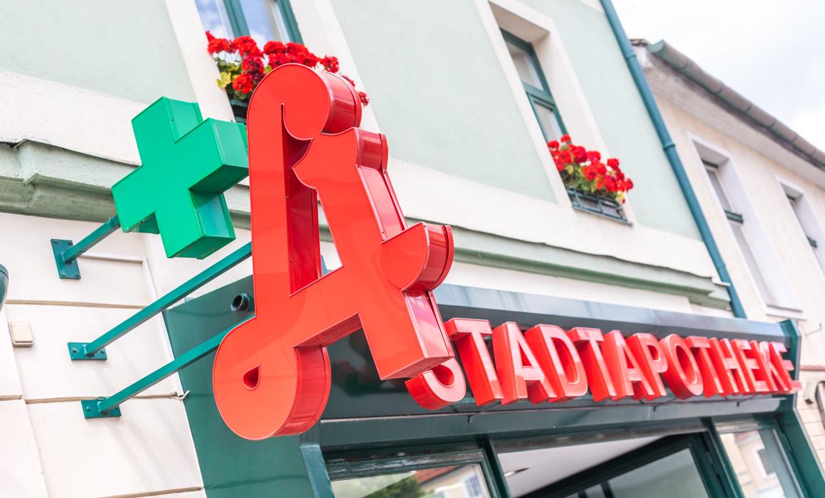 Stadtapotheke Hainburg, Hauptplatz in Hainburg an der Donau