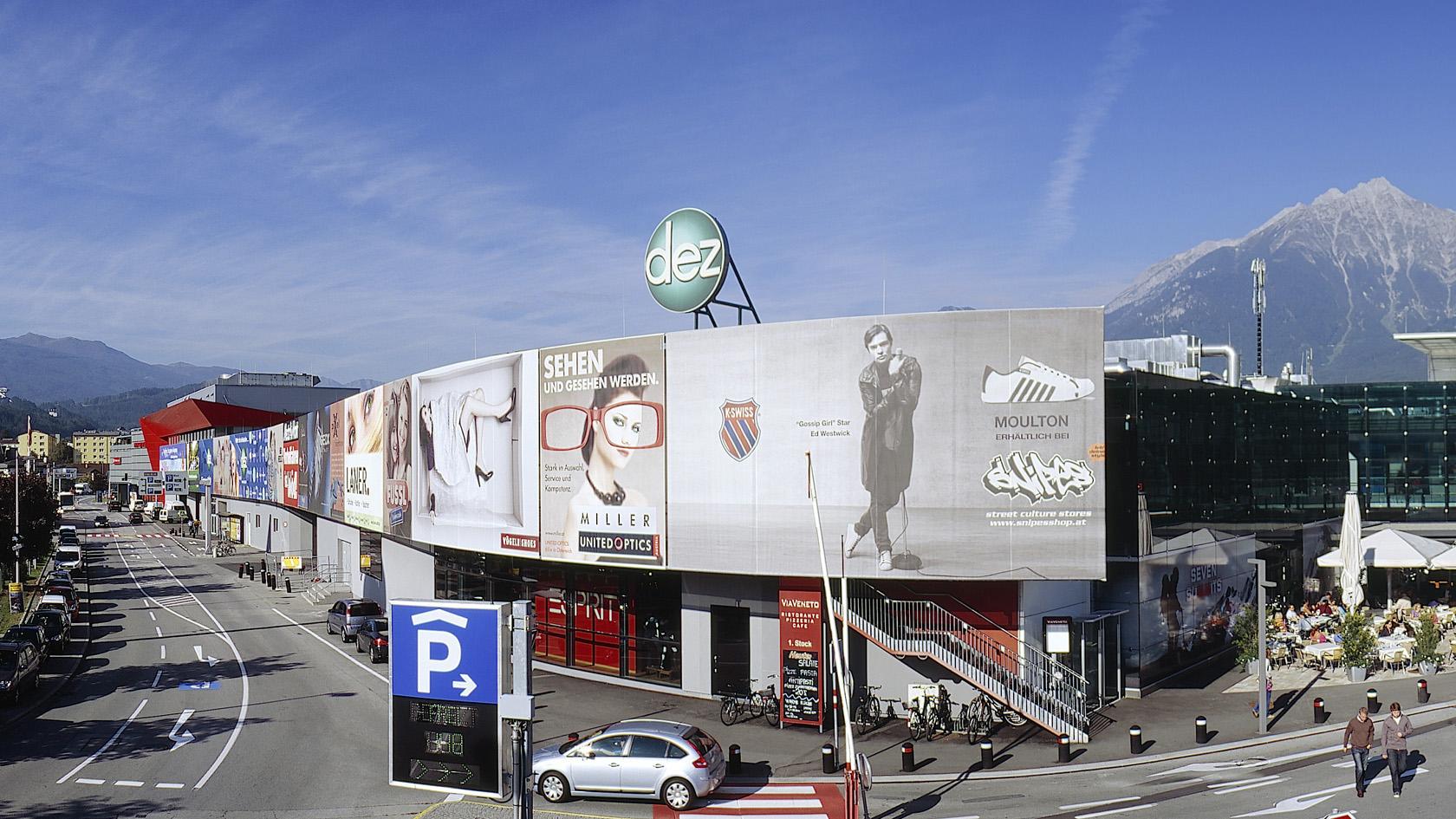 DEZ Innsbruck, Amraser-See-Straße in Innsbruck