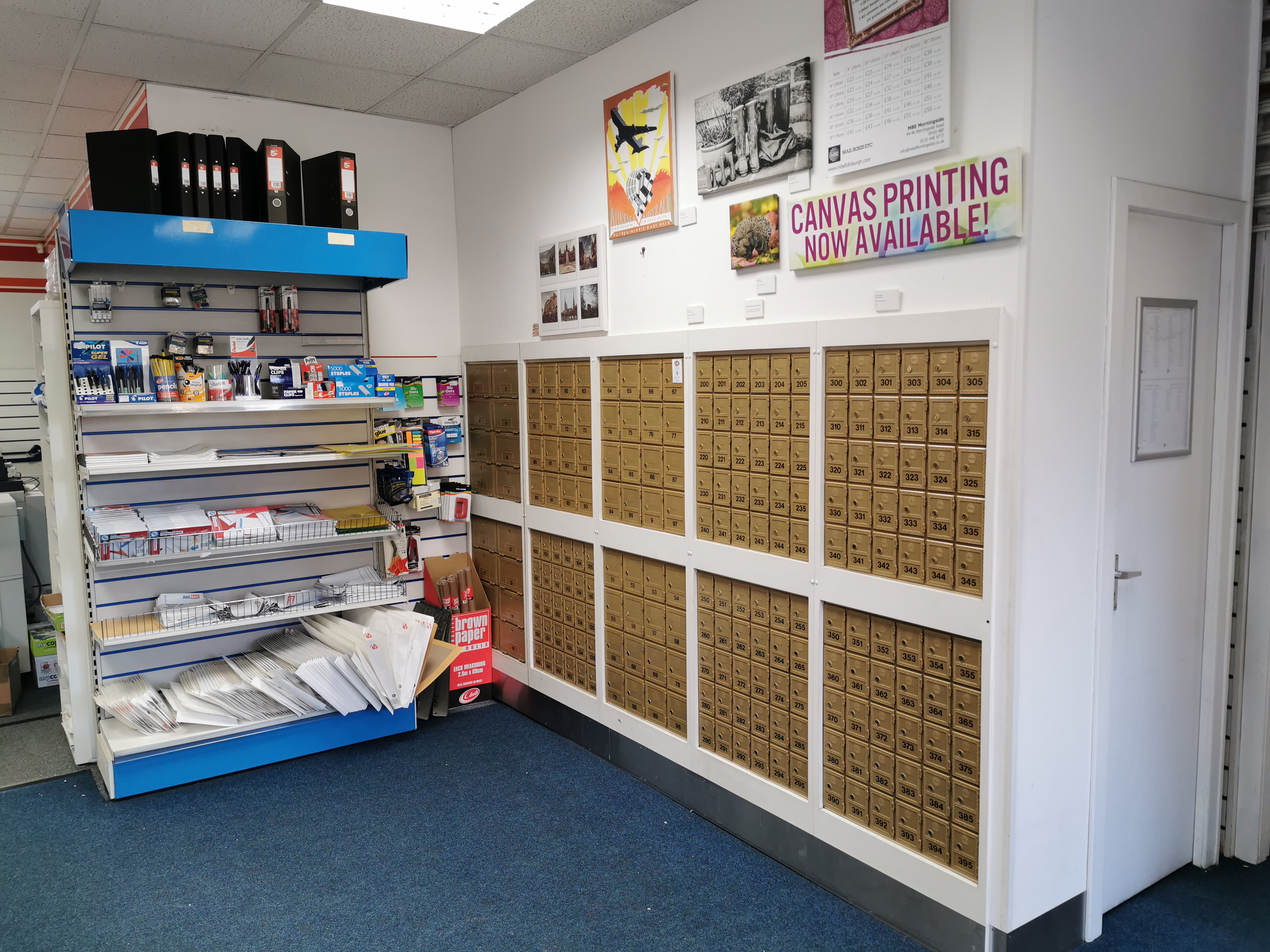 Mail Boxes Etc. Morningside Edinburgh 01314 469777