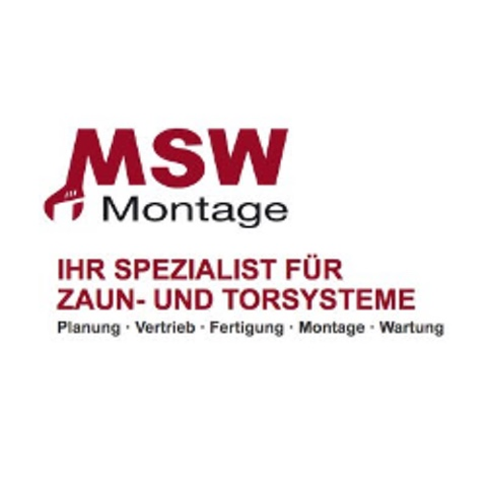 MSW Montage GmbH Zaun- und Toranlagen in Bischbrunn - Logo