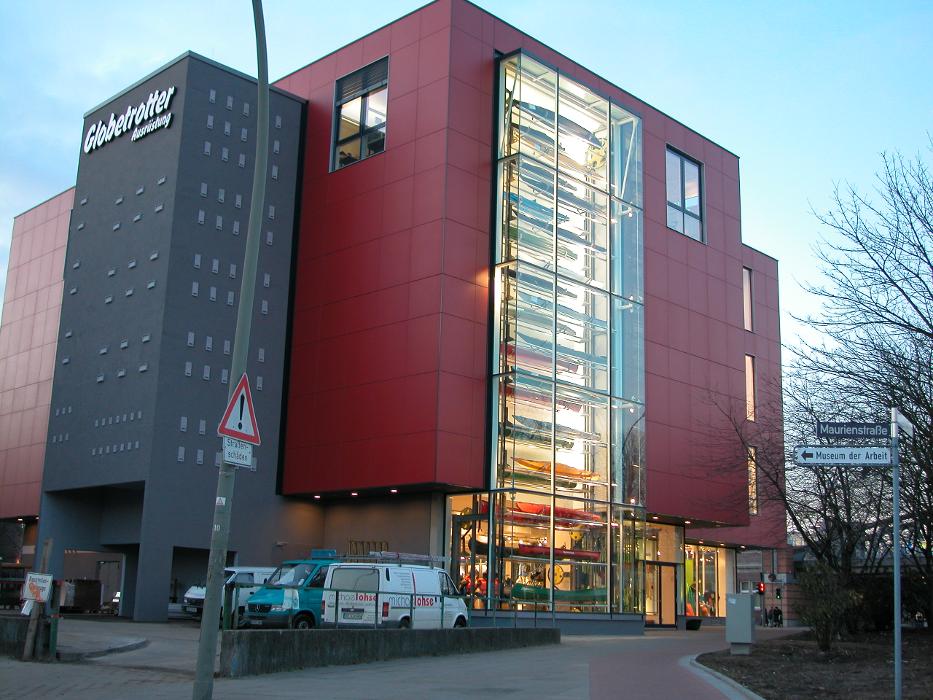 Globetrotter Hamburg-Barmbek, Wiesendamm in Hamburg