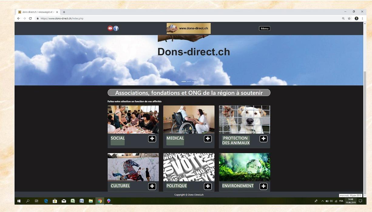 Association Dons-Direct, Rue du 23-Juin in Delémont