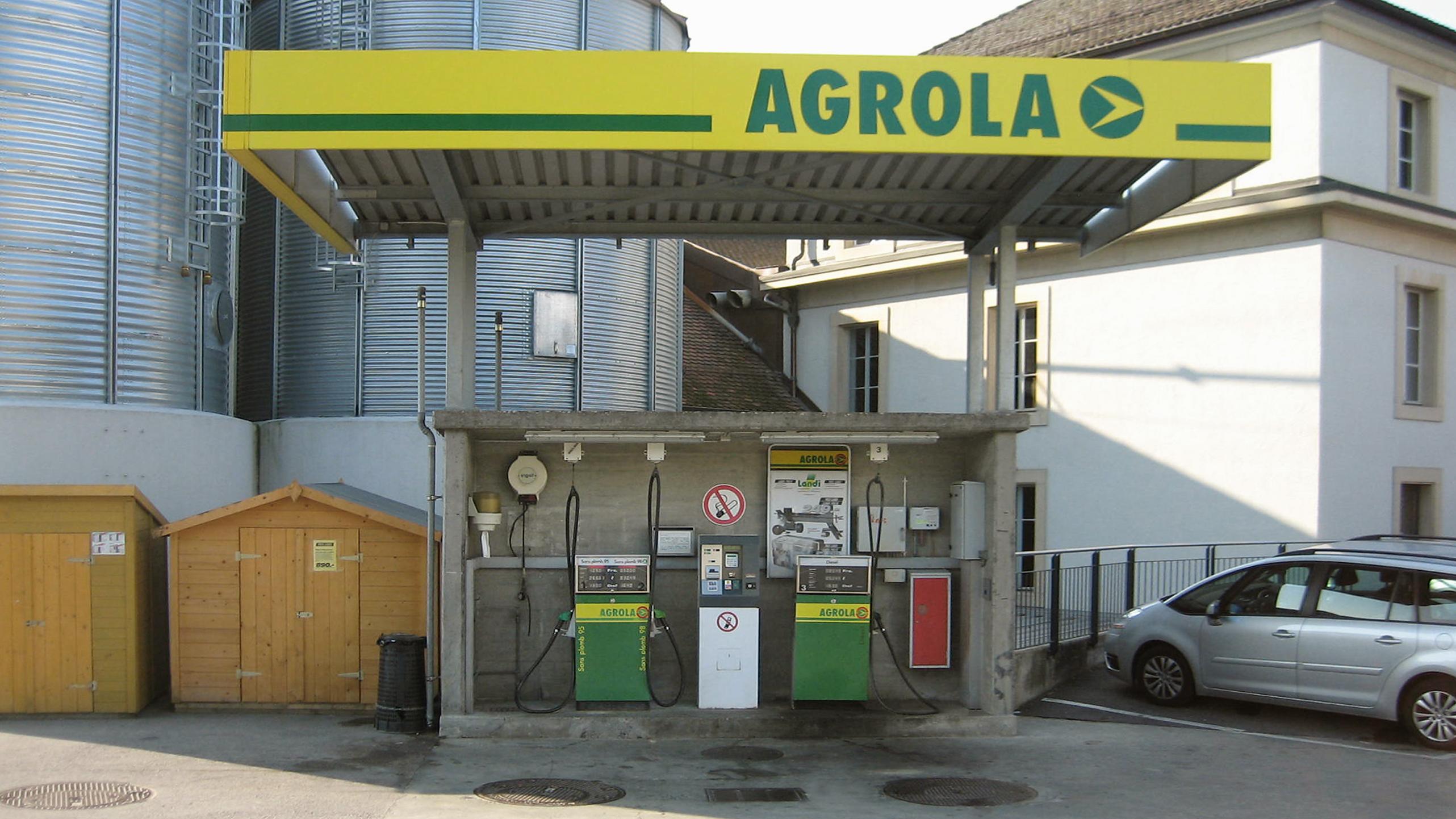 AGROLA, Route d'Yverdon in Echallens