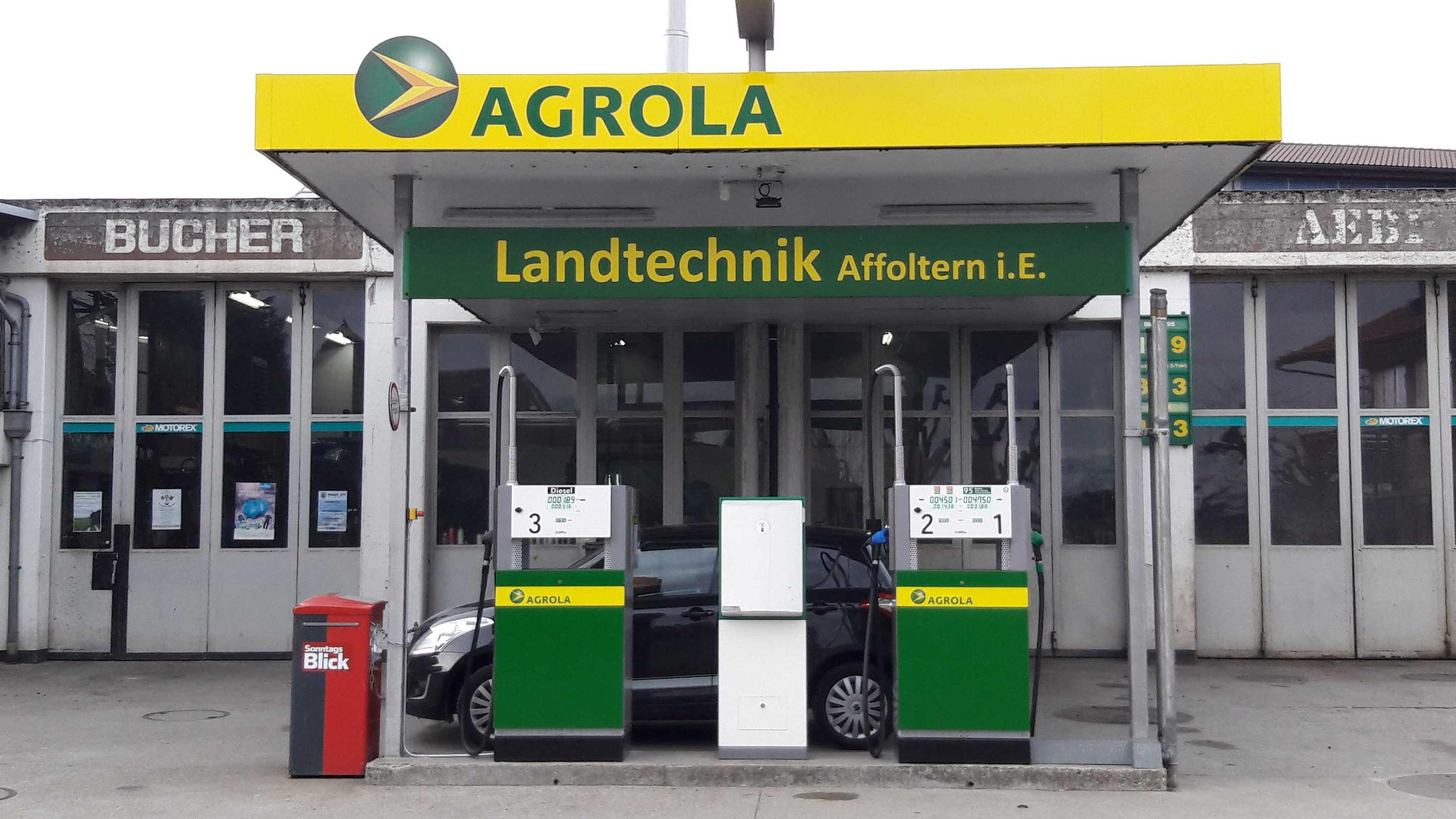 AGROLA, Dorfstrasse in Affoltern im Emmental