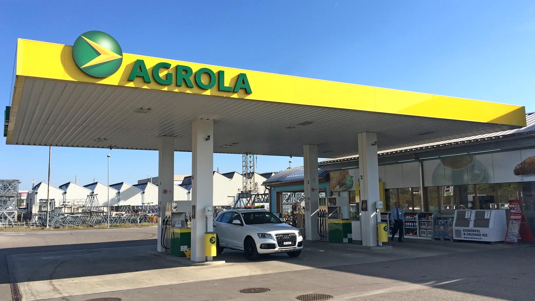 AGROLA TopShop, Werkstrasse in Beringen