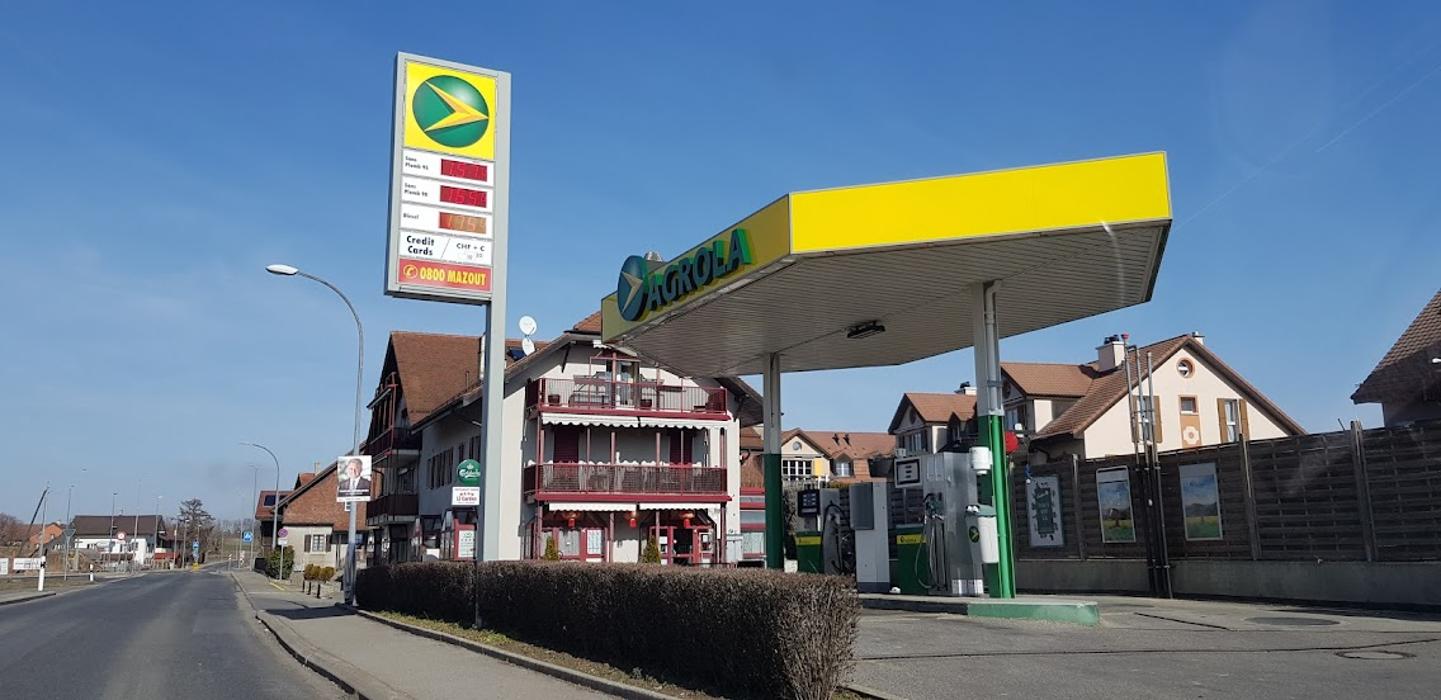 AGROLA, Route de Lausanne in Bottens