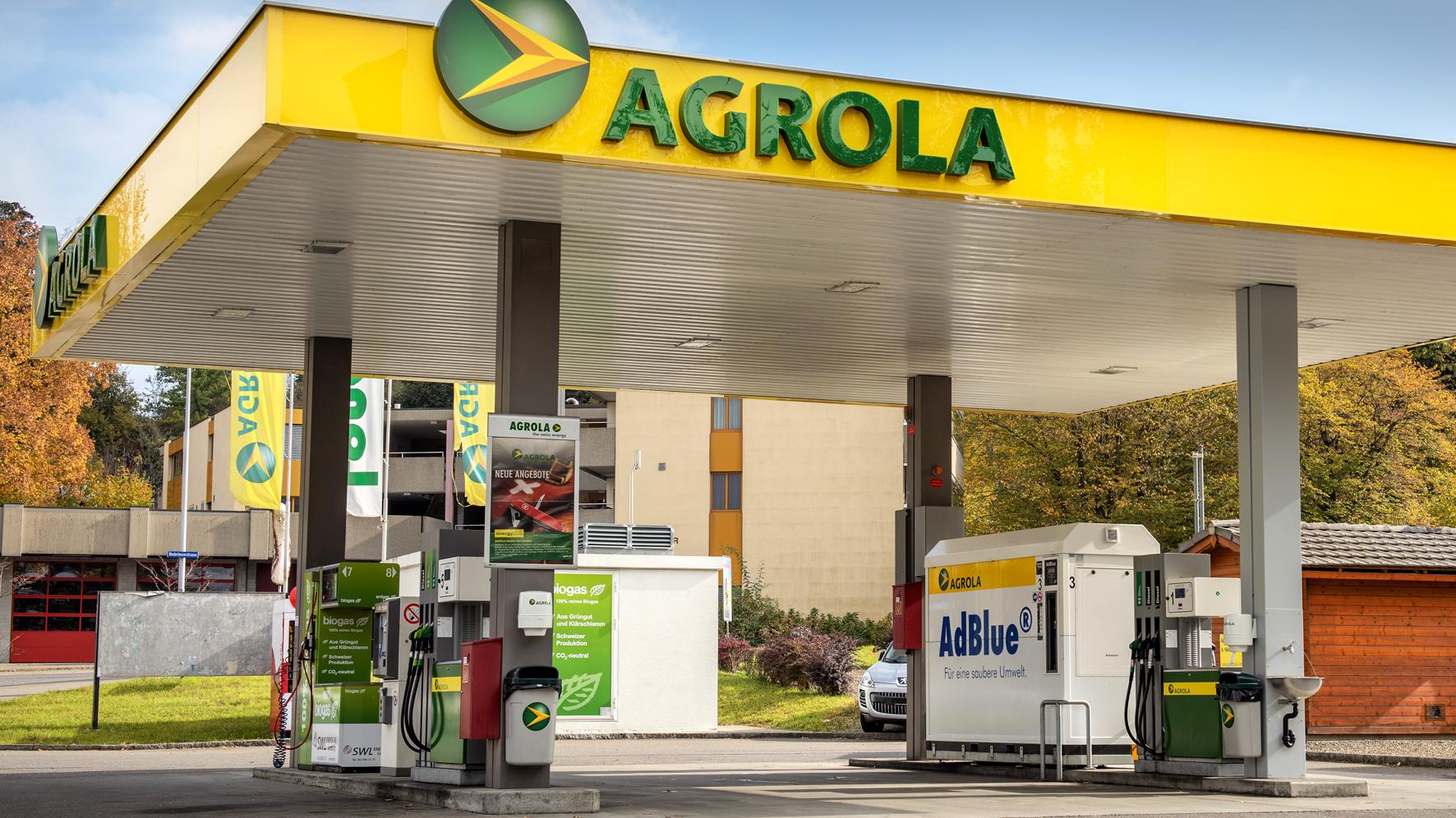 AGROLA, Niederlenzerstrasse in Lenzburg